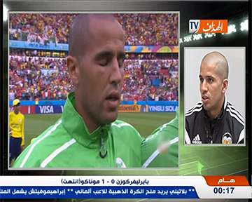 Sofiane Feghouli à El Heddaf TV